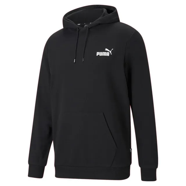 Puma  ESS SMALL LOGO HOODIE  men's Sweatshirt in Black