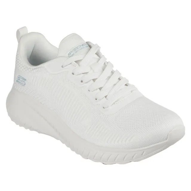 Skechers Women's BOBS Sport Squad Chaos - Face Off Sneaker in Off White