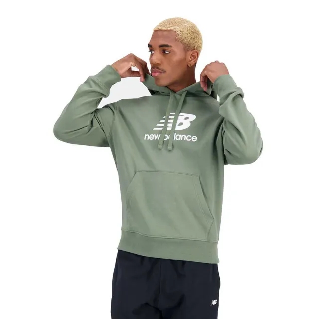 New Balance Essentials Stacked Logo French Terry Hoodie