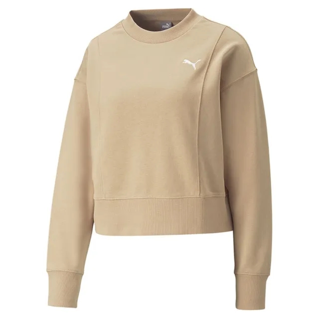 Puma  HER CREW  women's Sweatshirt in Beige