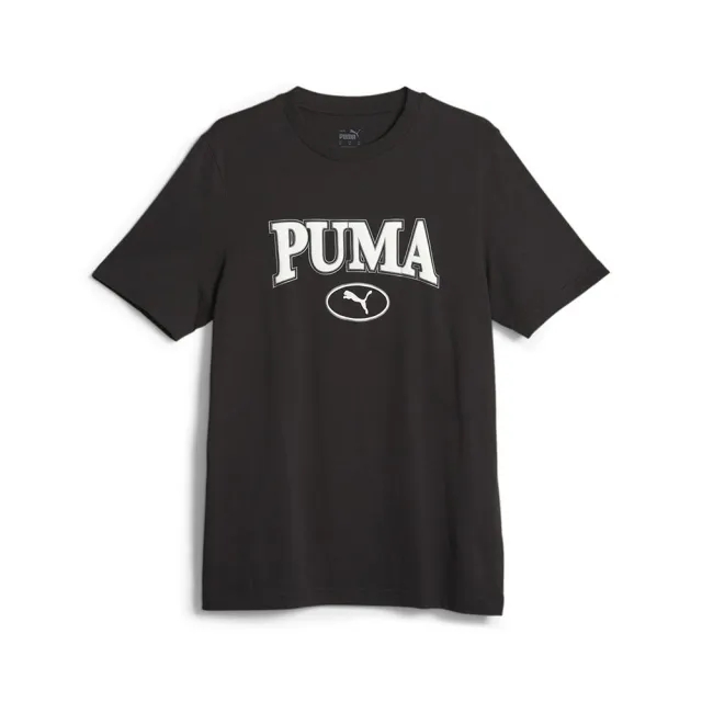 Puma  PUMA SQUAD TEE  men's T shirt in Black