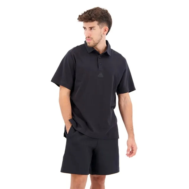 adidas Z.N.E. Premium Polo Shirt - Black