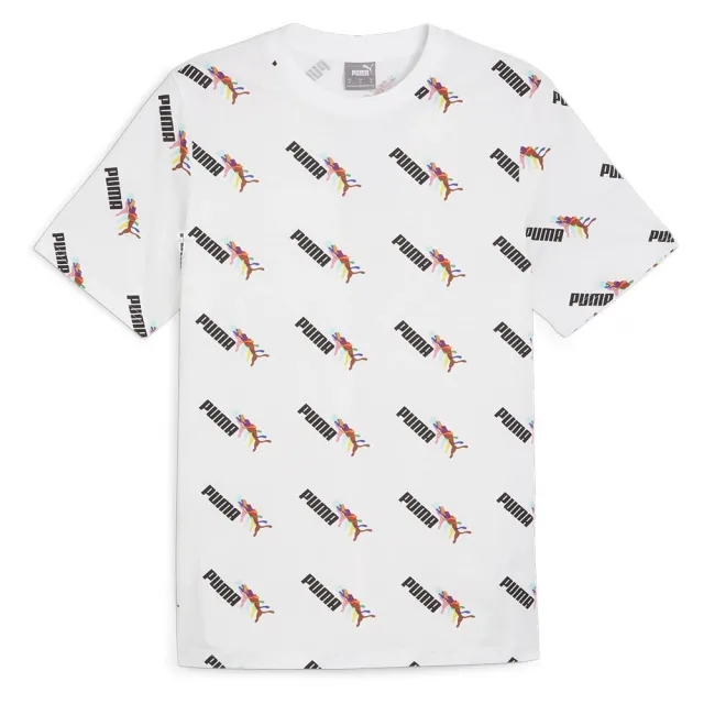 Puma Ess+ Love Wins Aop Short Sleeve T-shirt