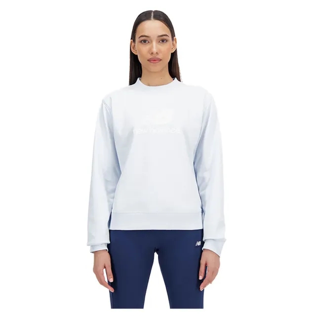 New Balance Essentials Stacked Logo French Terry Sweatshirt