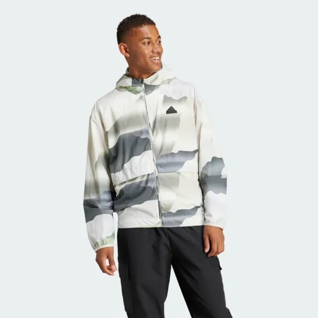 adidas City Escape Full-Zip Hoodie - Multi