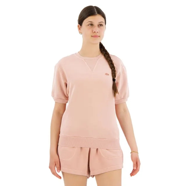 Lacoste Natural Dyed Fleece T-Shirt