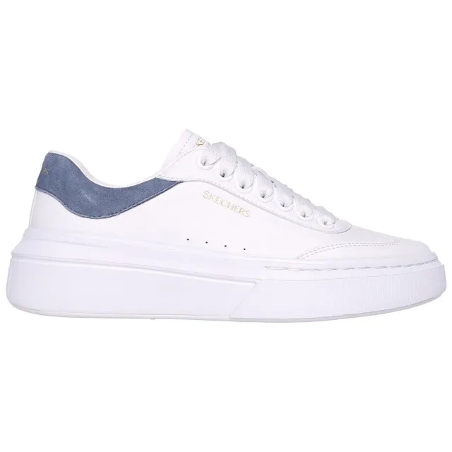 Skechers Women's Cordova Classic Sneaker in White/Blue