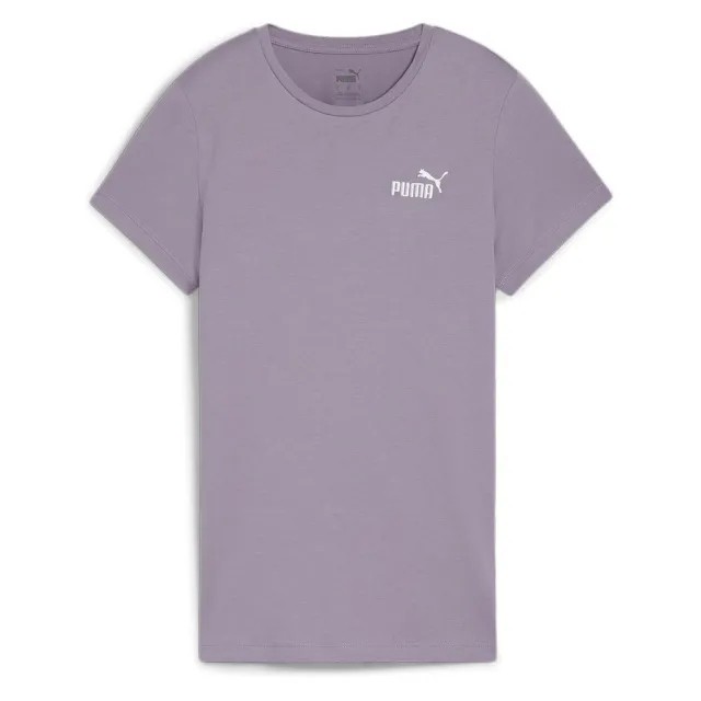 Puma  ESS+ EMBROIDERY  women's T shirt in Purple