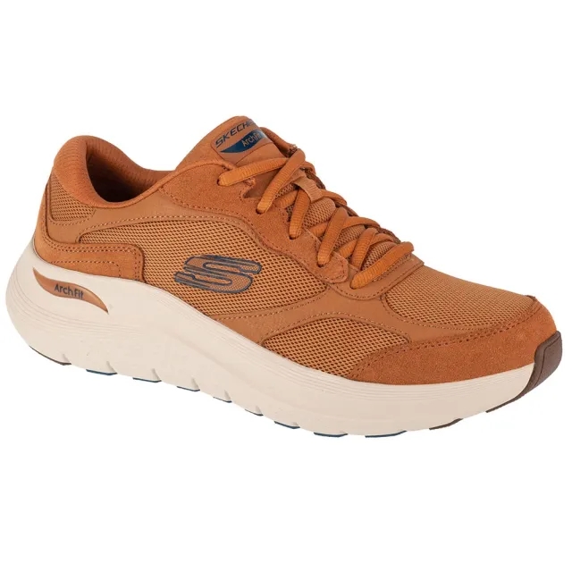 Skechers Men's Arch Fit 2.0 - The Keep Sneaker in Whiskey