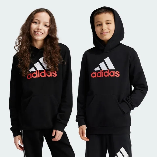 adidas Essentials Two-Colored Big Logo Cotton Hoodie