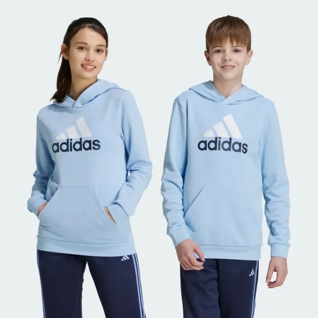 adidas Essentials Two-Colored Big Logo Cotton Hoodie