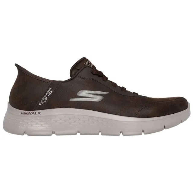Skechers Men's Slip-ins: GO WALK Flex - Smooth Motion Sneaker in Brown