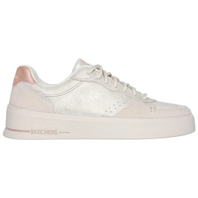 Skechers Women's Hiland - Shimmering Splendid Sneaker in Natural
