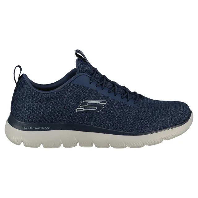 Skechers Men's Summits - Sorenz Sneaker in Navy Blue/Gray