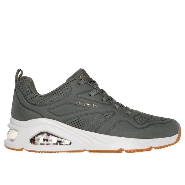 Skechers Women's Tres-Air Uno - Ah-Mazing Sneaker in Olive
