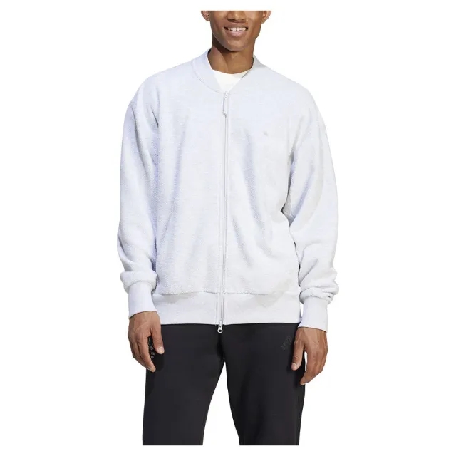 Adidas Elevated All Szn Terry Loop Bomber Jacket