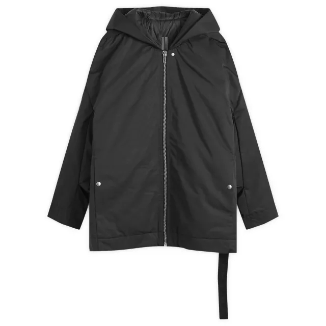 Rick Owens DRKSHDW Women's Hooded Peter Jacket Black