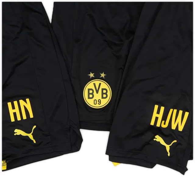 Puma 2015-16 Borussia Dortmund Staff Issue Training Shorts - 5/10 - (M)
