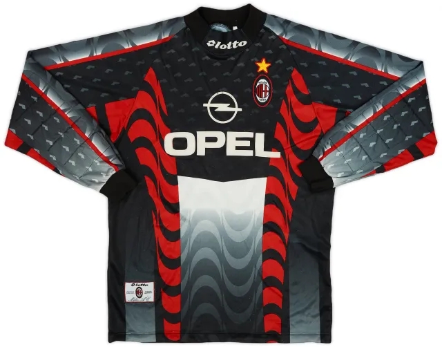 Lotto 1997-98 AC Milan GK Shirt - 6/10 - (L)