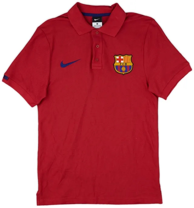 2015-16 Barcelona Nike Polo Shirt - 8/10 - (S)