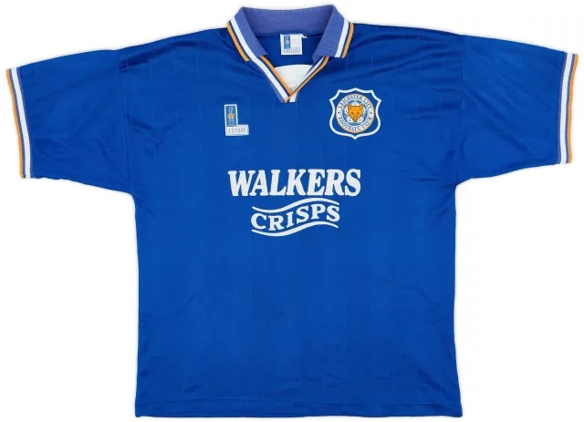 1994-96 Leicester Home Shirt - 7/10 - (XL)