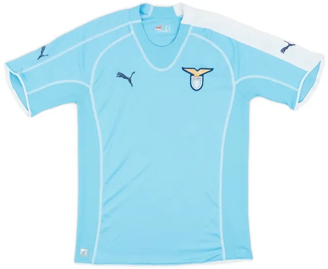 Puma 2005-06 Lazio Home Shirt - 7/10 - (L)
