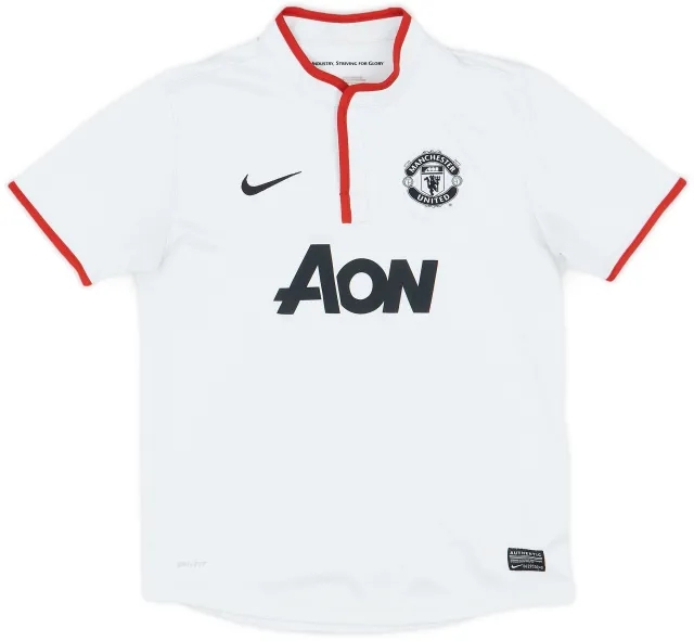 Nike 2012-14 Manchester United Away Shirt - 9/10 - (L.Boys)