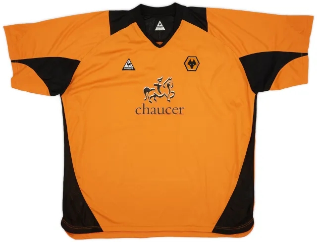LeCoqSportif 2004-06 Wolves Home Shirt - 7/10 - (4XL)