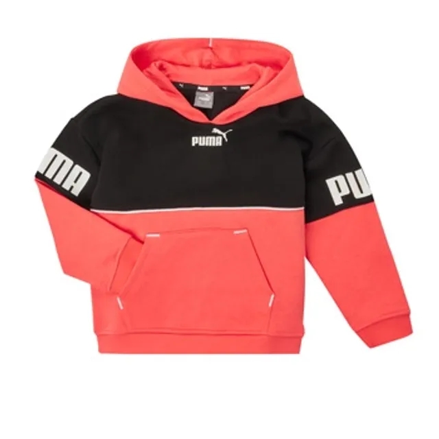 Puma  PUMA POWER COLORBLOCK HOODIE  girls's Children's Sweatshirt in Multicolour