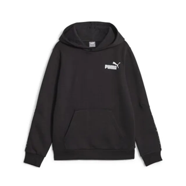 Puma  ESS TAPE CAMO HOODIE FL B  boys's Children's sweatshirt in Black