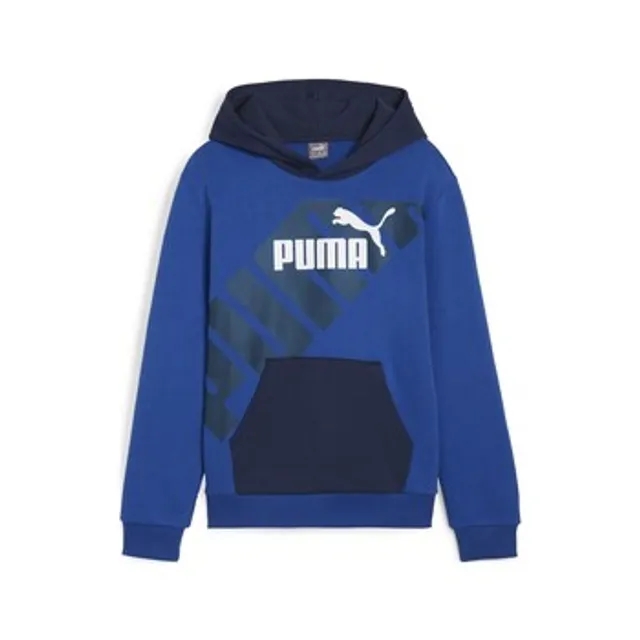 Puma  PUMA POWER GRAPHIC HOODIE TR B  boys's Children's sweatshirt in Blue