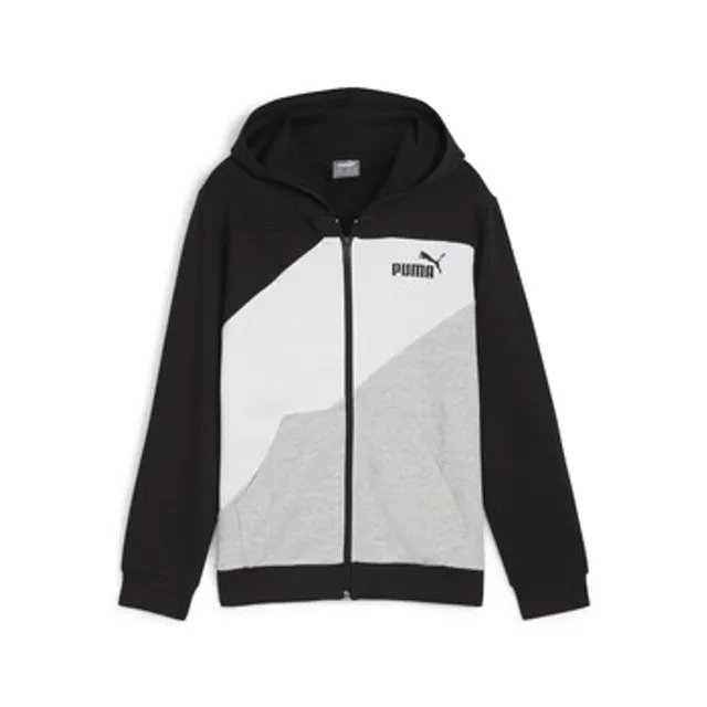 Puma  PUMA POWER COLORBLOCK FULL-ZIP HOODIE  boys's Children's sweatshirt in Multicolour