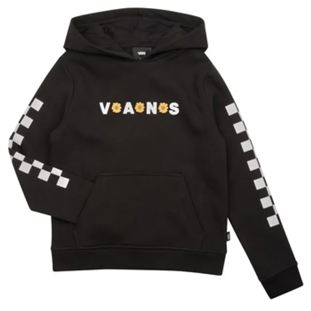 Vans  SUNFLORAL HOODIE  girls's Children's Sweatshirt in Black