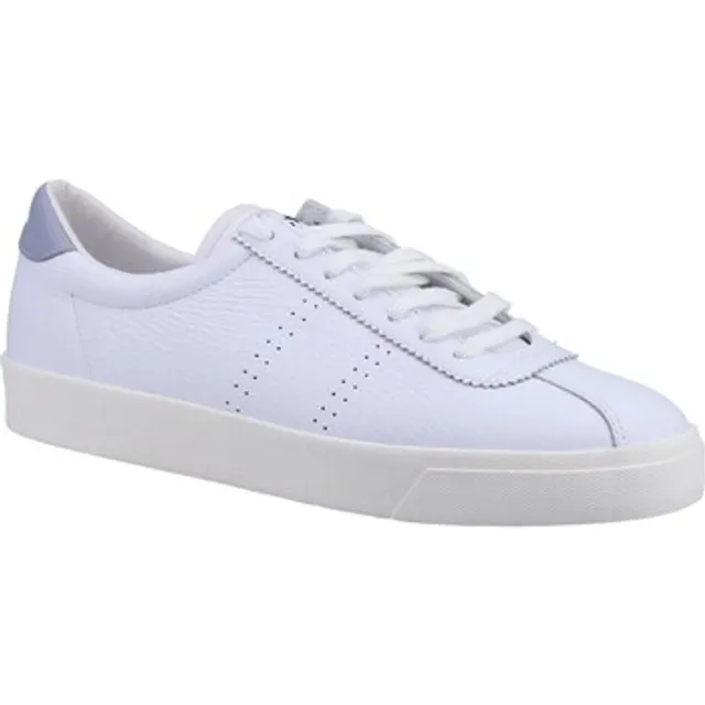 Superga  2843 CLUB S COMFORT LEATHER  men's Shoes (Trainers) in White