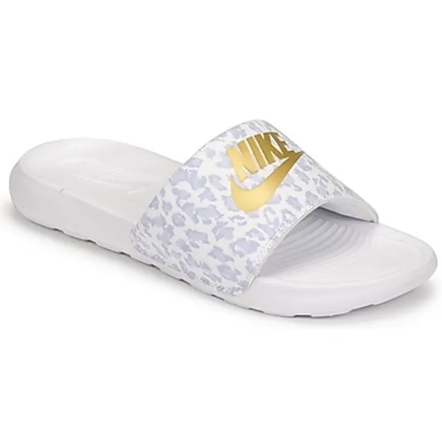 Nike  W NIKE VICTORI ONE SLIDE PRINT  women's Sliders in White