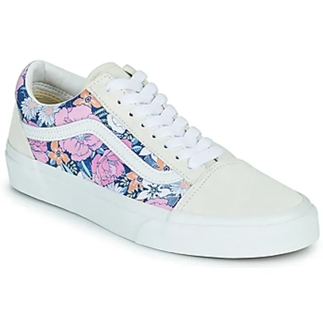 Vans  OLD SKOOL  women's Shoes (Trainers) in White