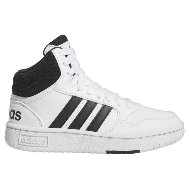 adidas  HOOPS 3.0 MID K  girls's Children's Shoes (High-top Trainers) in White