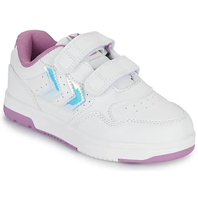 hummel  CAMDEN JR  girls's Children's Shoes (Trainers) in White