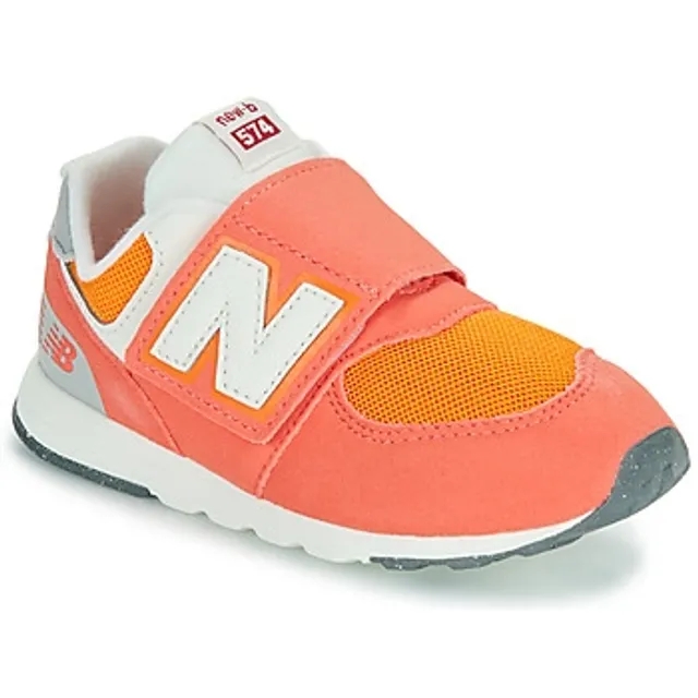 New Balance  574  girls's Children's Shoes (Trainers) in Orange