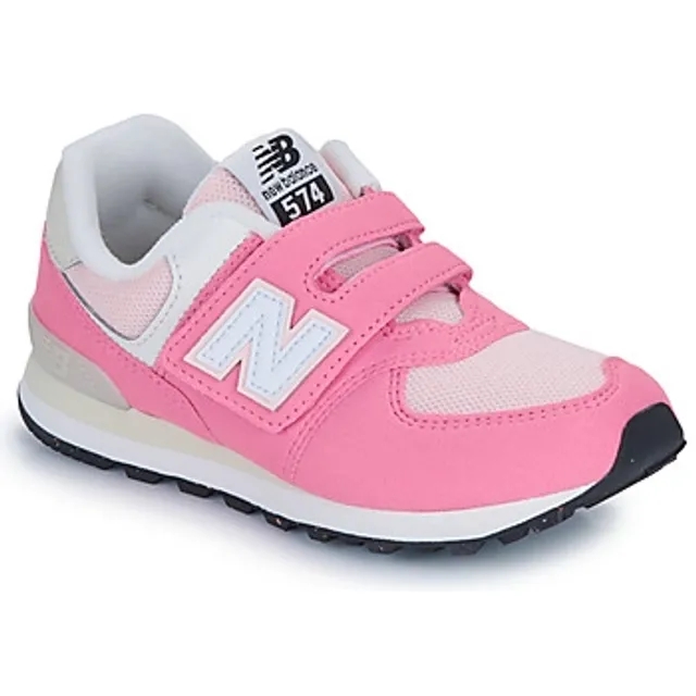 New Balance  574  girls's Children's Shoes (Trainers) in Pink
