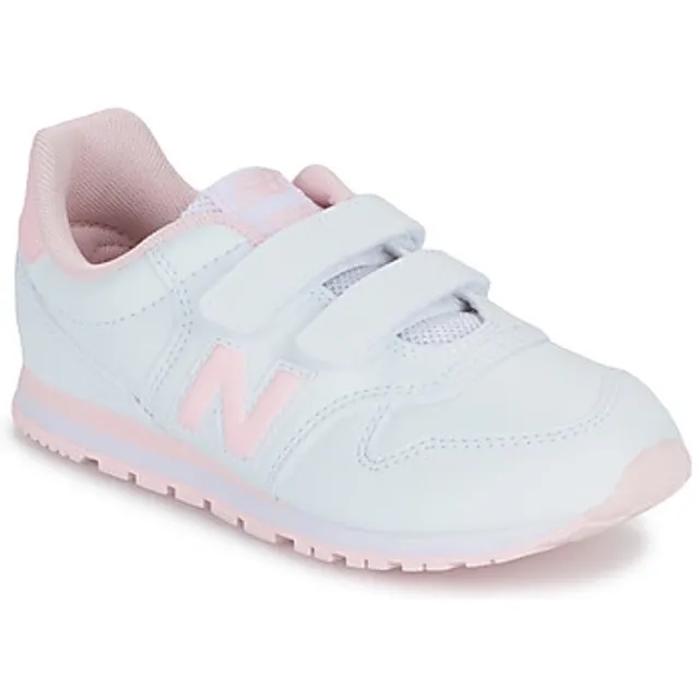 New Balance  500  girls's Children's Shoes (Trainers) in White