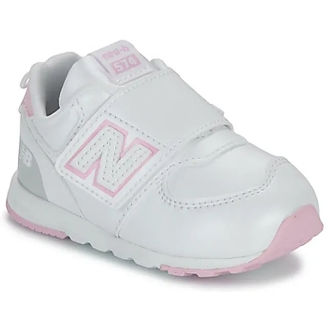 New Balance  574  girls's Children's Shoes (Trainers) in White