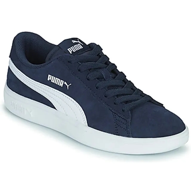 Puma  SMASH JR  girls's Children's Shoes (Trainers) in Blue