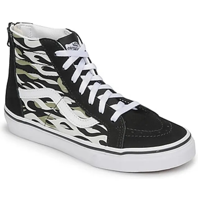 Vans  UY SK8-Hi Zip  boys's Children's Shoes (High-top Trainers) in Black