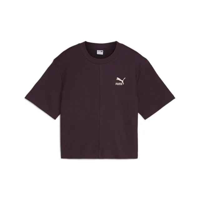 Puma Select Classics Ribbed Relaxed Short Sleeve T-shirt