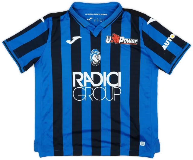 Joma 2019-20 Atalanta Home Shirt - 9/10 - (XL.Boys)