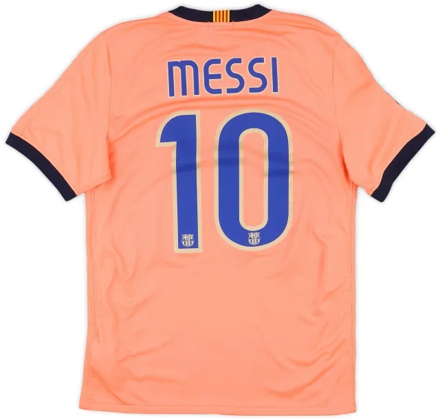 Nike 2009-10 Barcelona Away Shirt Messi #10 - 6/10 - (S)