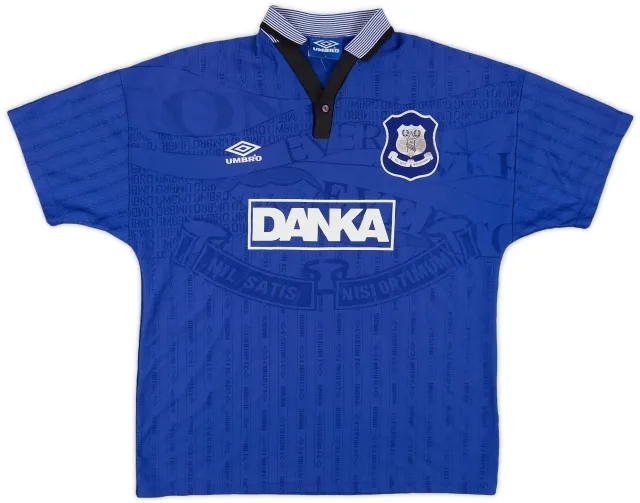 Umbro 1995-97 Everton Home Shirt #6 - 5/10 - (L)