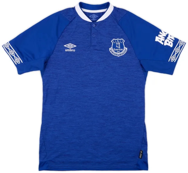 Umbro 2018-19 Everton Home Shirt - 9/10 - (S)
