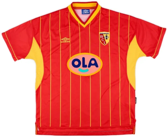 Umbro 1999-00 Lens Home Shirt - 8/10 - (XXL)